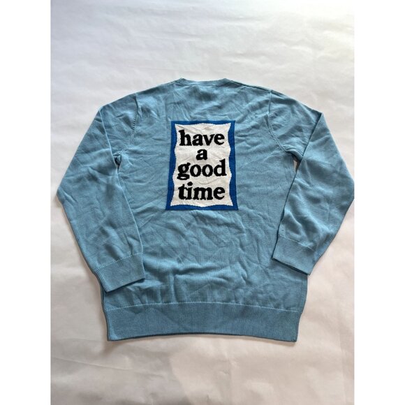 Adidas Consortium Have a Good Time Sweatshirt in Blue - Picture 4 of 5